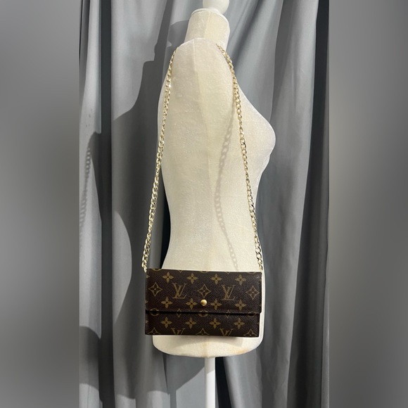 NWOT Gold Tone Metal Purse Strap - Picture 4 of 5